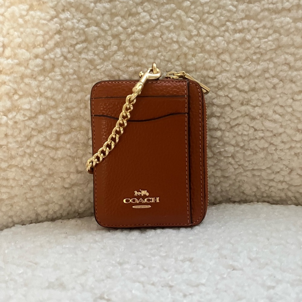 Coach Zip Card Case
